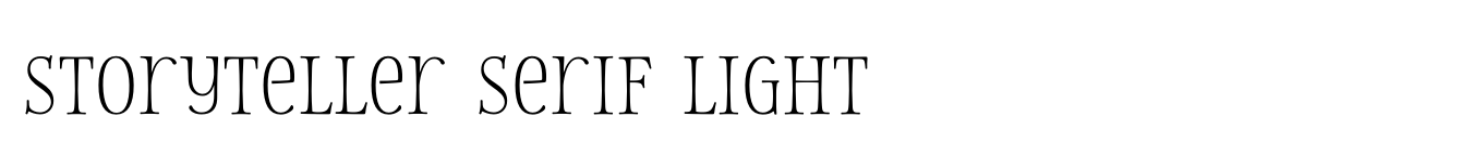 Storyteller Serif Light image